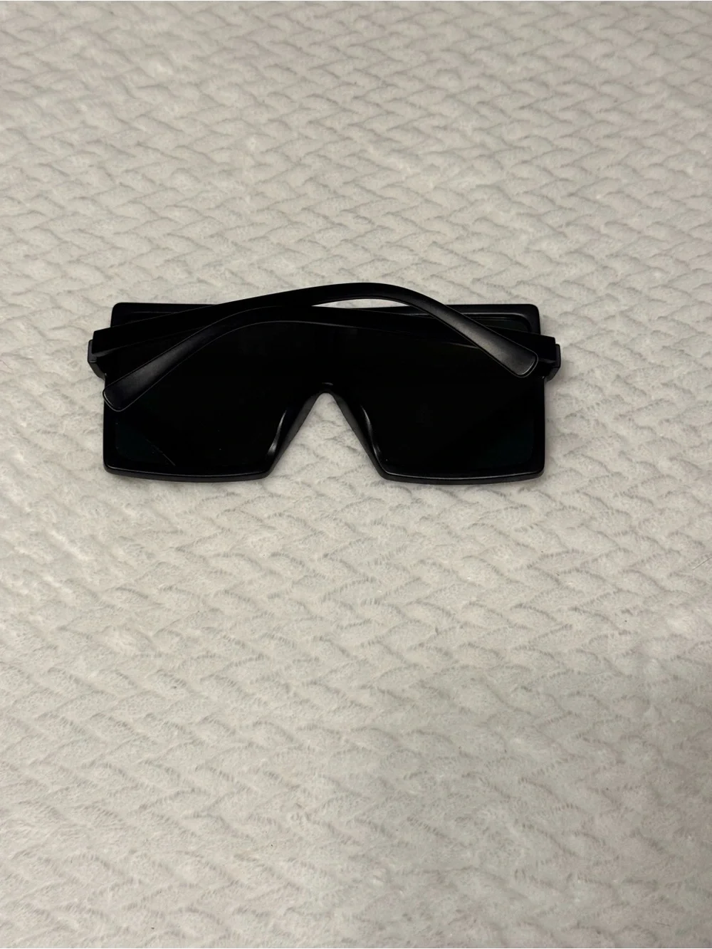 Black Frame Orange Mirrored Men's Sunglasses